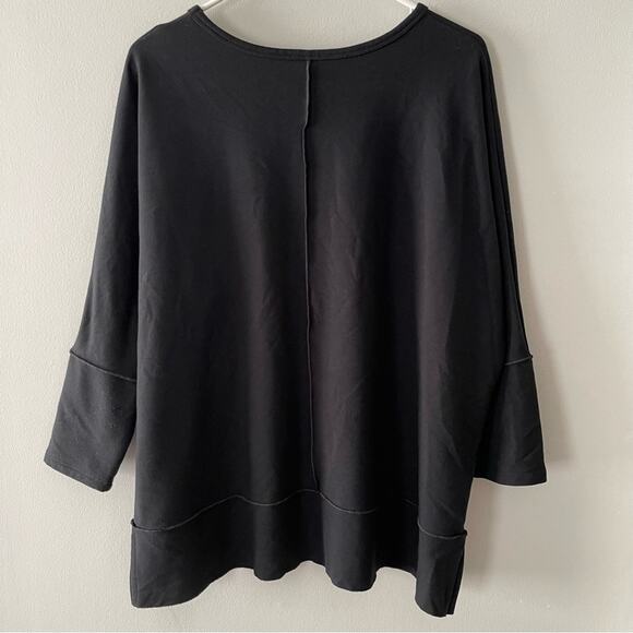 Spanx Perfect Length Top Dolman 3/4 Sleeve in Black Size L - Picture 7 of 9